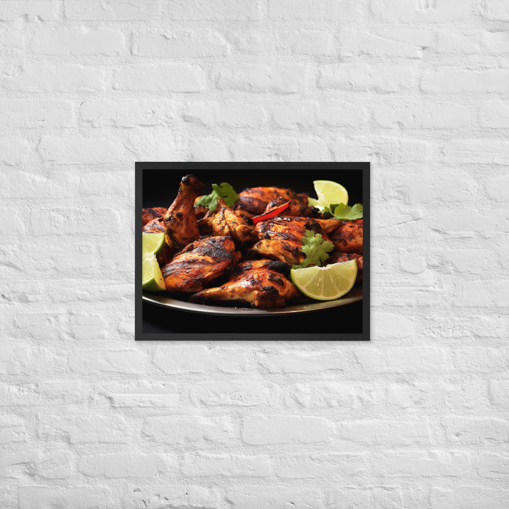 Tandoori Chicken Framed poster 🤤 from Yumify.AI