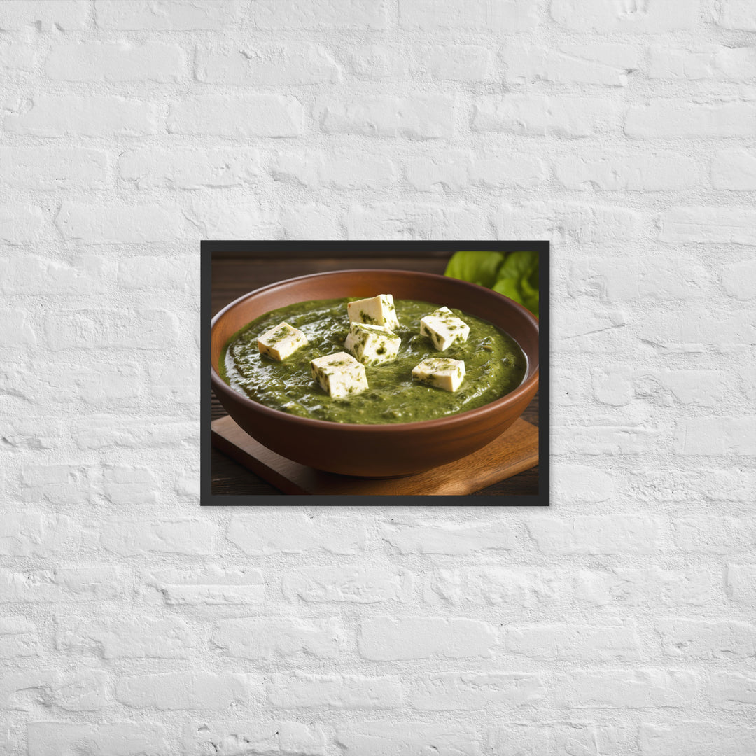 Palak Paneer Framed poster 🤤 from Yumify.AI