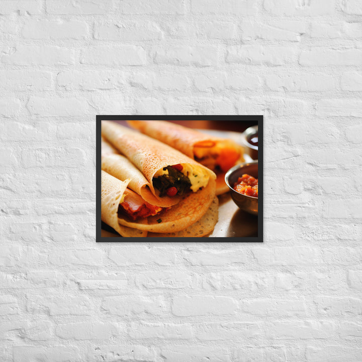 Masala Dosa Framed poster 🤤 from Yumify.AI