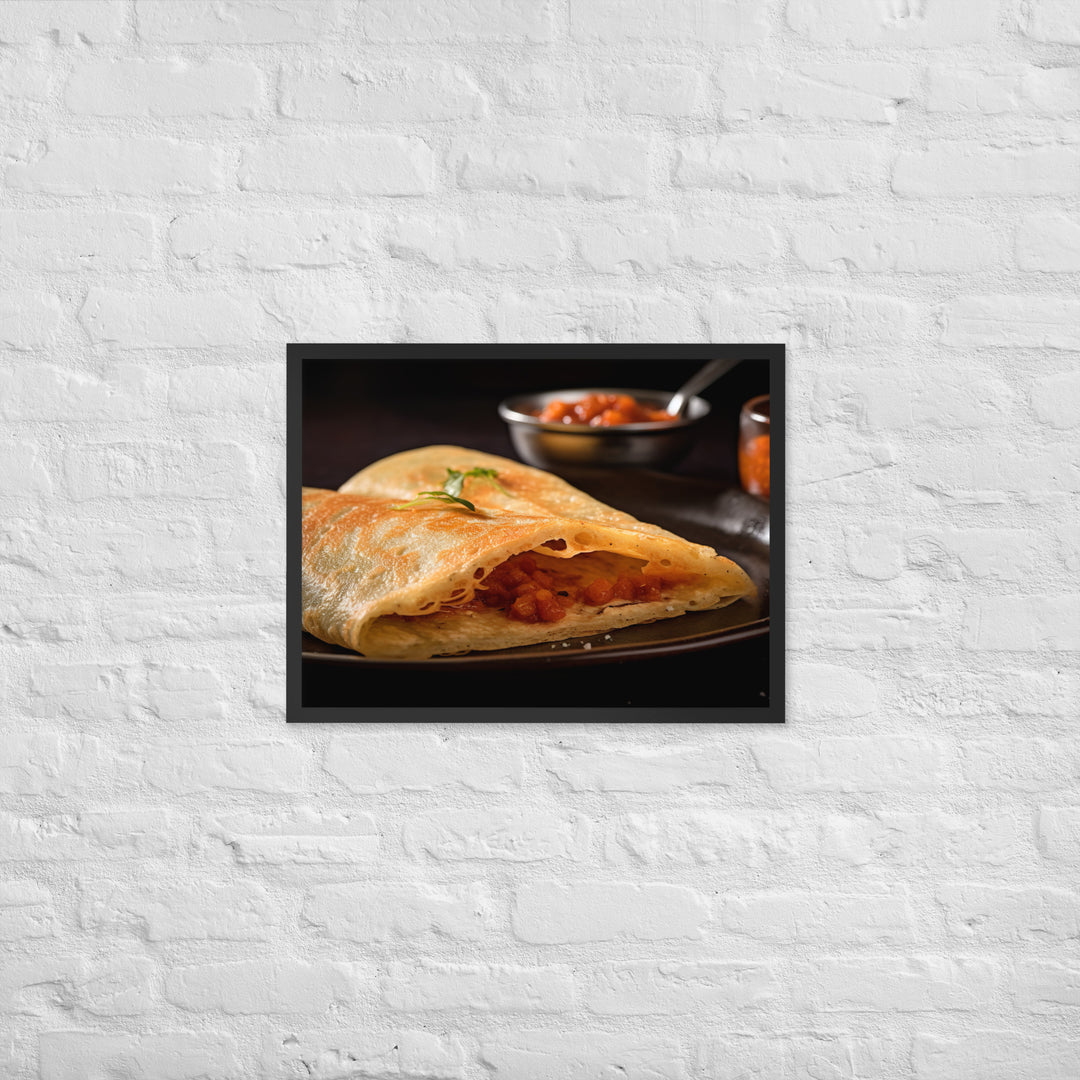 Masala Dosa Framed poster 🤤 from Yumify.AI