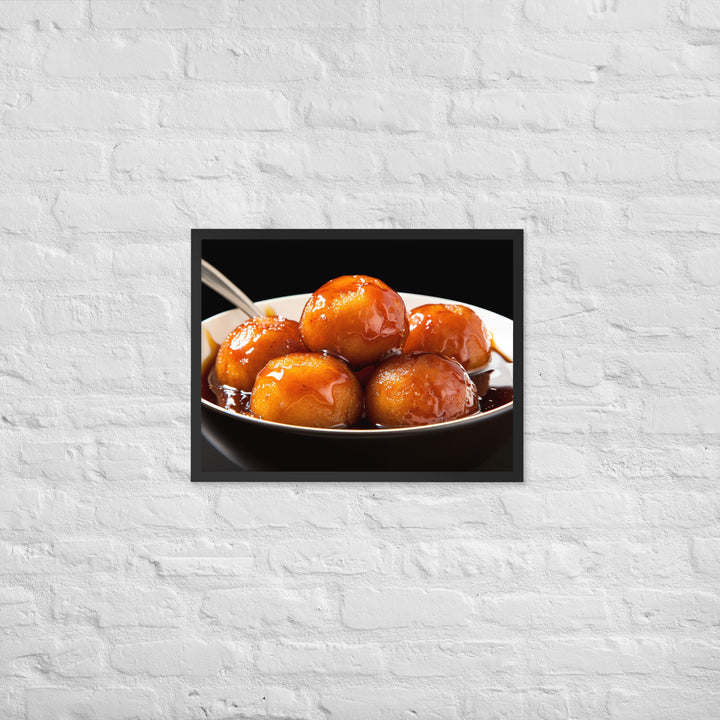 Gulab Jamun Framed poster 🤤 from Yumify.AI