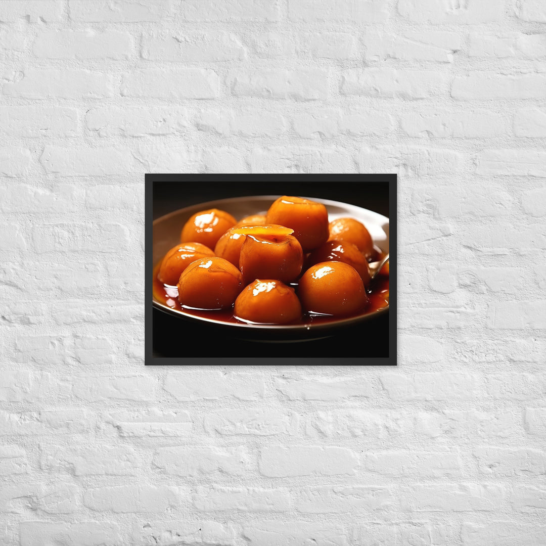 Gulab Jamun Framed poster 🤤 from Yumify.AI