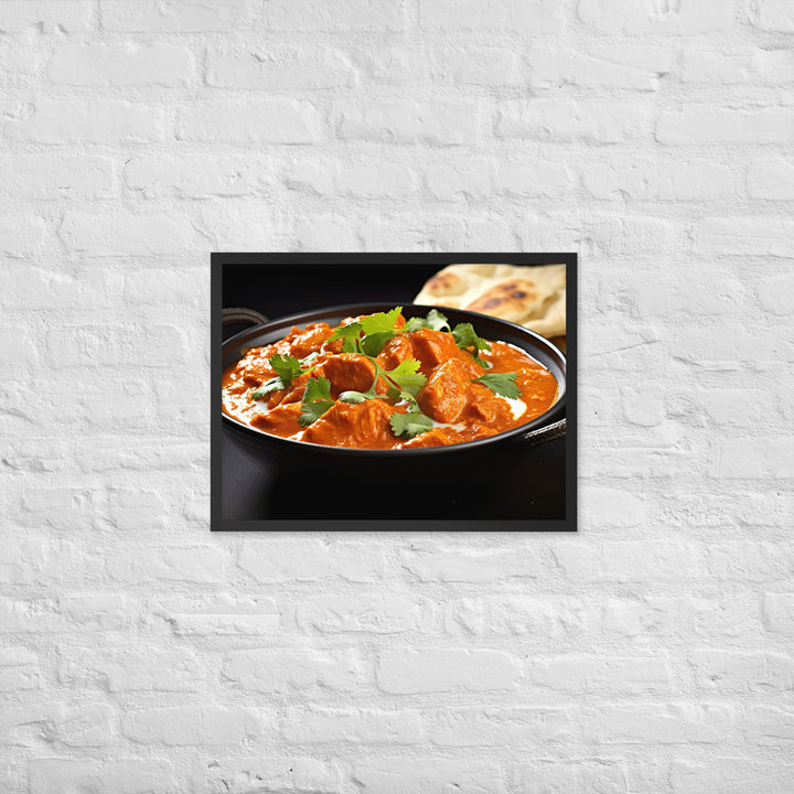 Butter Chicken Framed poster 🤤 from Yumify.AI