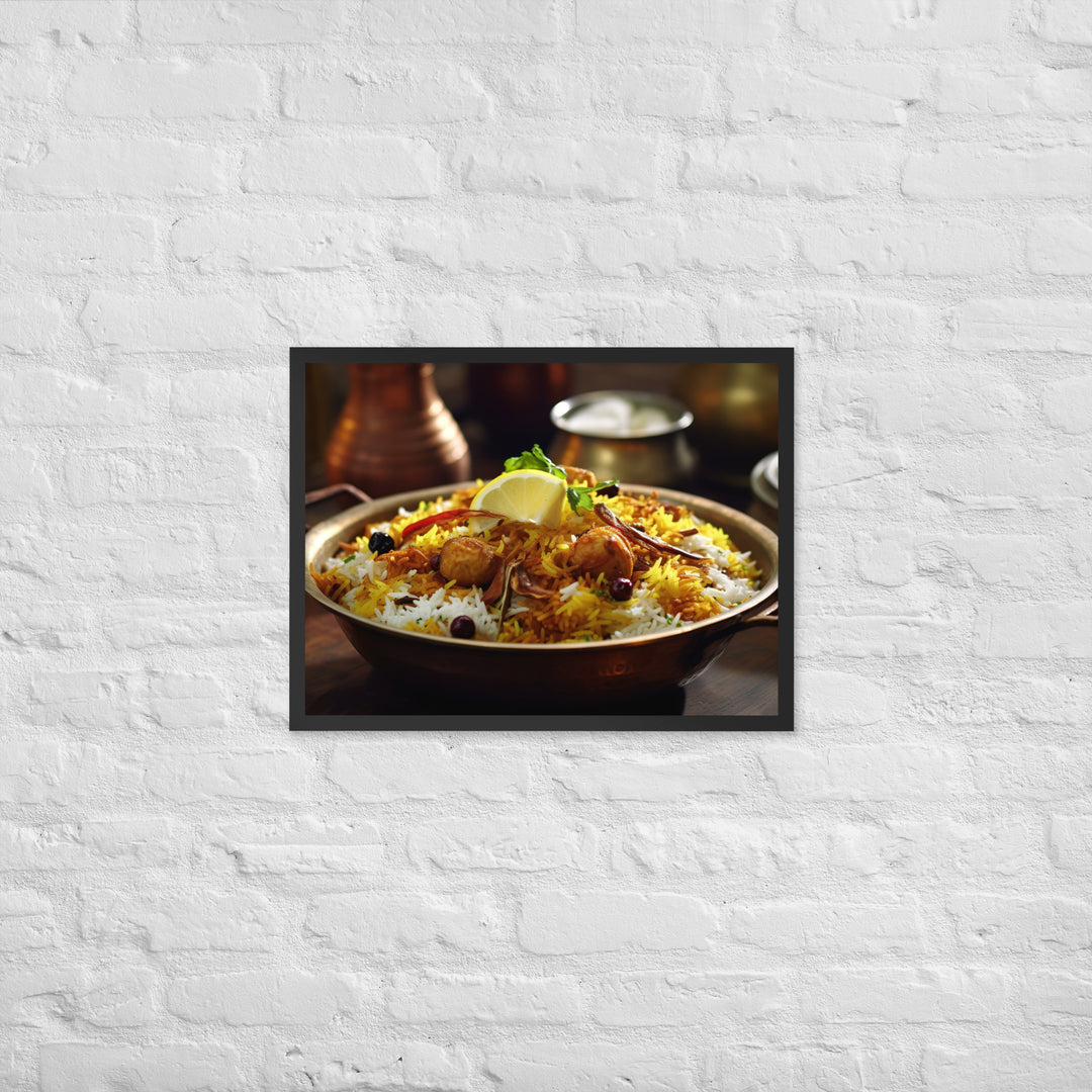 Biryani Framed poster 🤤 from Yumify.AI