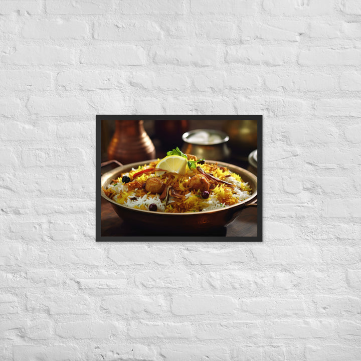 Biryani Framed poster 🤤 from Yumify.AI