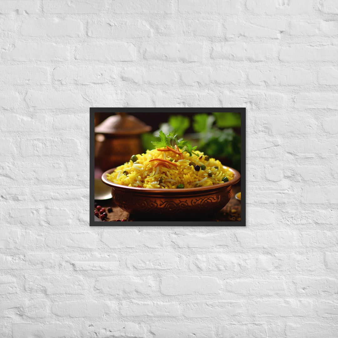 Biryani Framed poster 🤤 from Yumify.AI