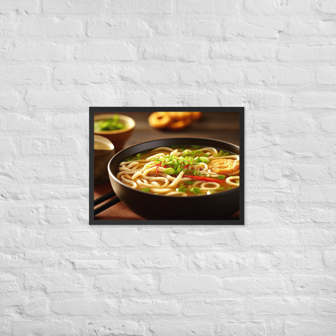 Udon Framed poster 🤤 from Yumify.AI