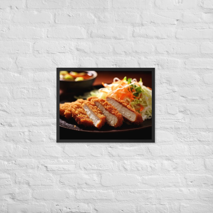 Tonkatsu Framed poster 🤤 from Yumify.AI