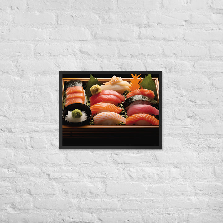 Sushi Framed poster 🤤 from Yumify.AI