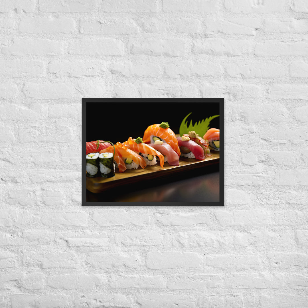 Sushi Framed poster 🤤 from Yumify.AI