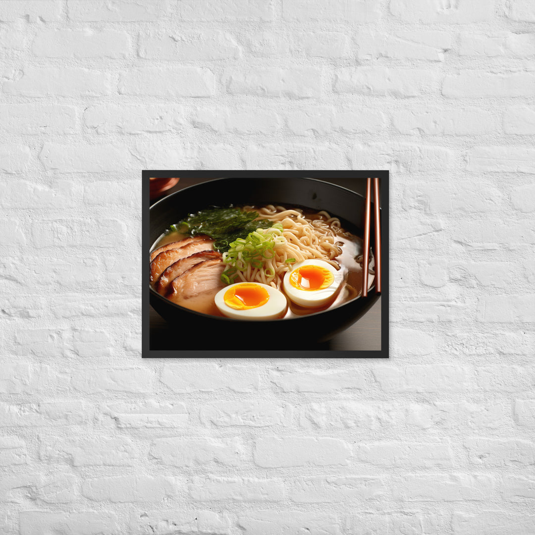 Ramen Framed poster 🤤 from Yumify.AI