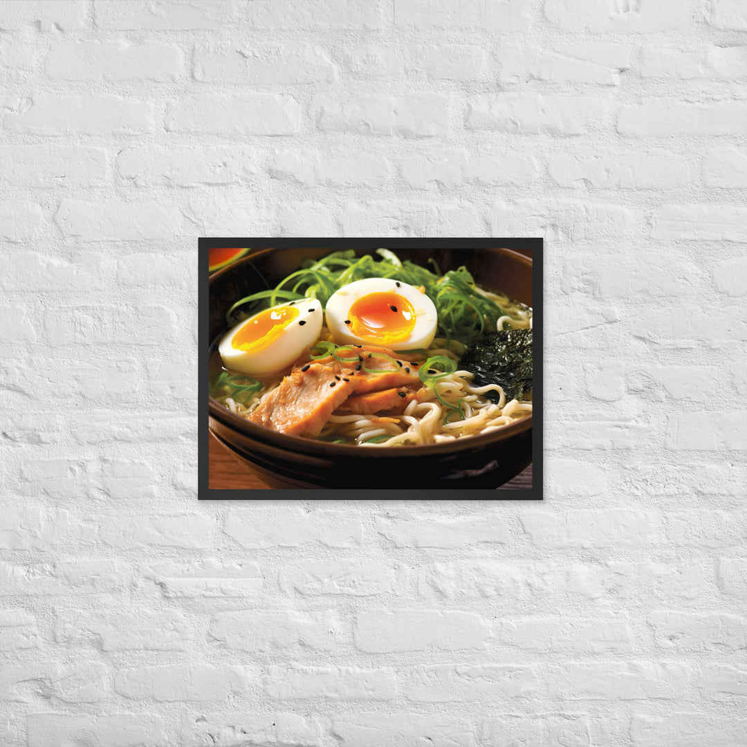 Ramen Framed poster 🤤 from Yumify.AI