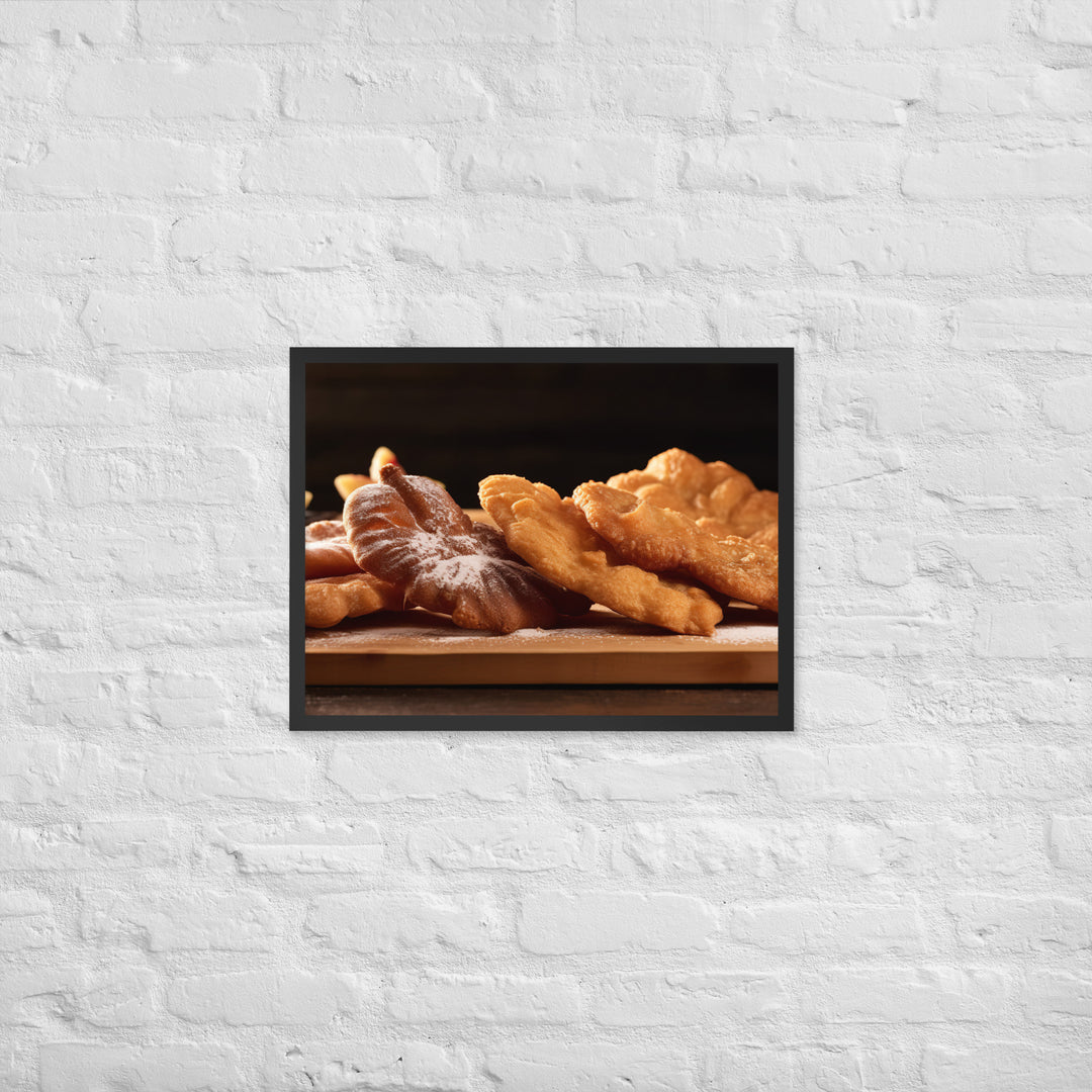 Beaver Tails Framed poster 🤤 from Yumify.AI