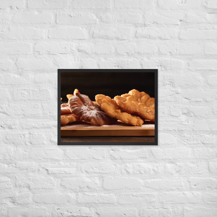 Beaver Tails Framed poster 🤤 from Yumify.AI