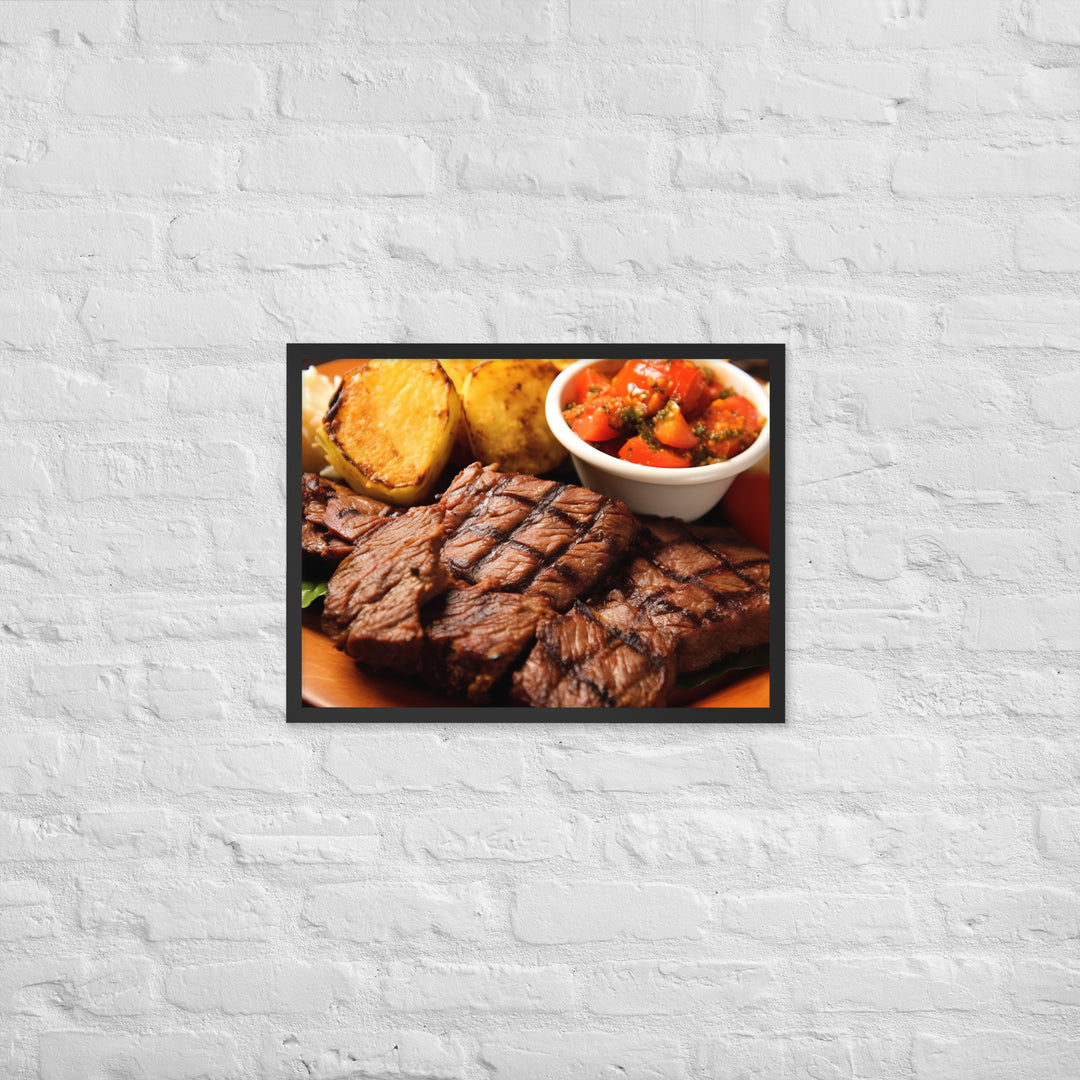 Nyama Choma Framed poster 🤤 from Yumify.AI