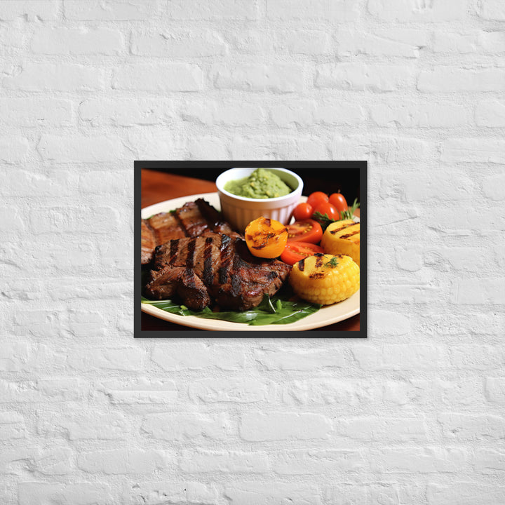 Nyama Choma Framed poster 🤤 from Yumify.AI