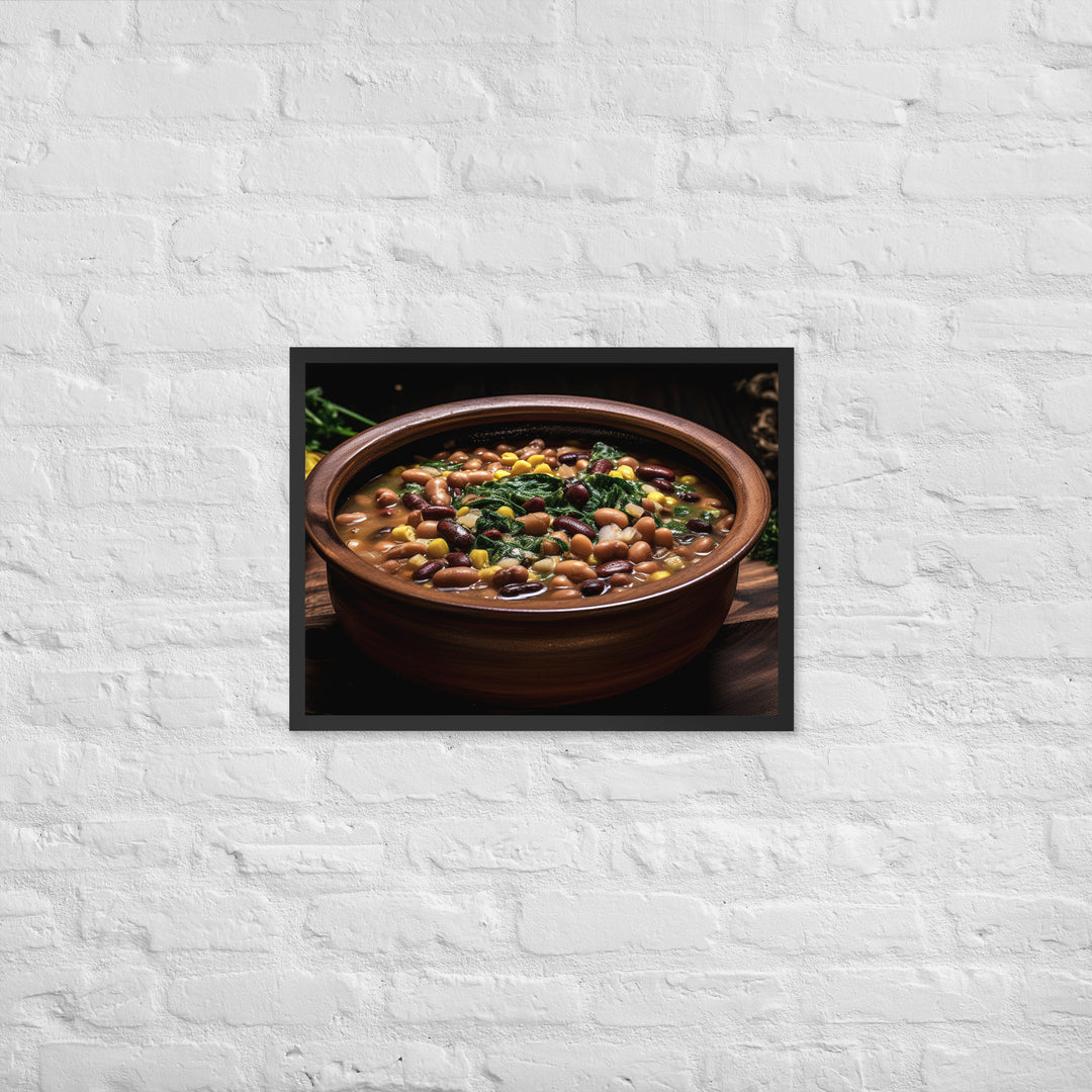 Githeri Framed poster 🤤 from Yumify.AI