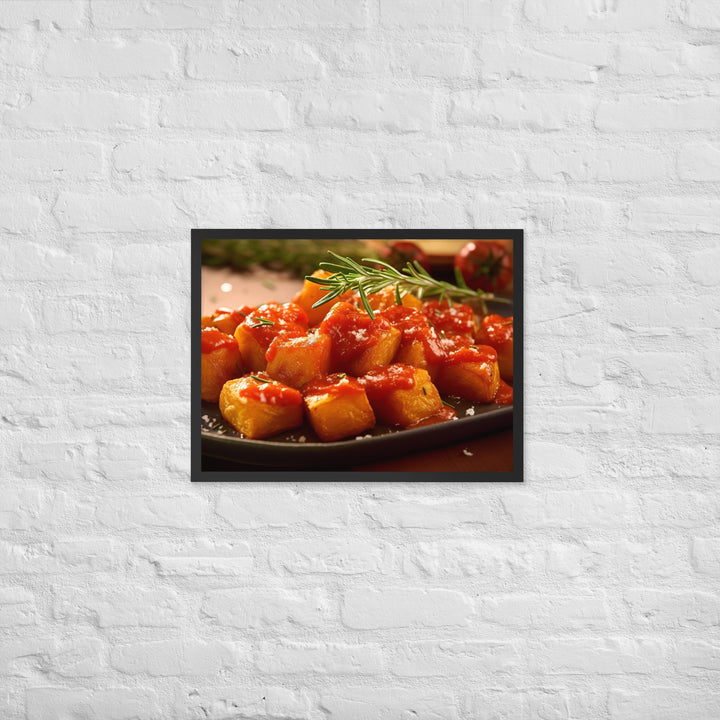 Patatas Bravas Framed poster 🤤 from Yumify.AI