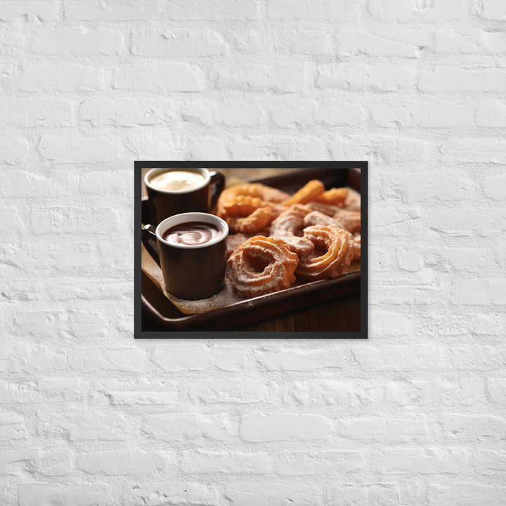 Churros Framed poster 🤤 from Yumify.AI