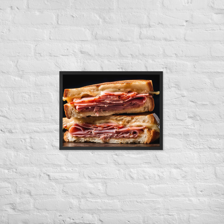 Bocadillo de Jamn Framed poster 🤤 from Yumify.AI