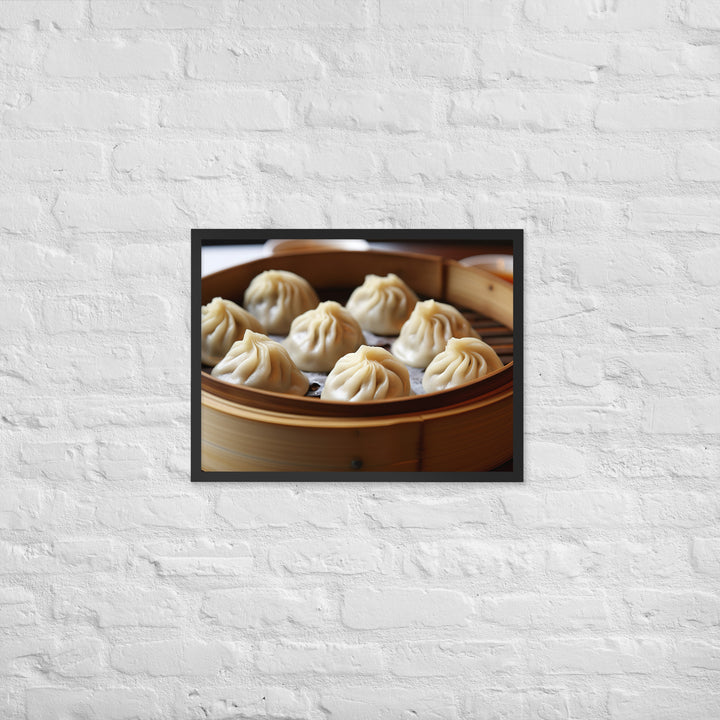 Xiaolongbao Framed poster 🤤 from Yumify.AI