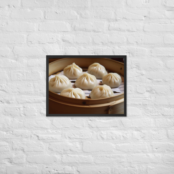 Xiaolongbao Framed poster 🤤 from Yumify.AI