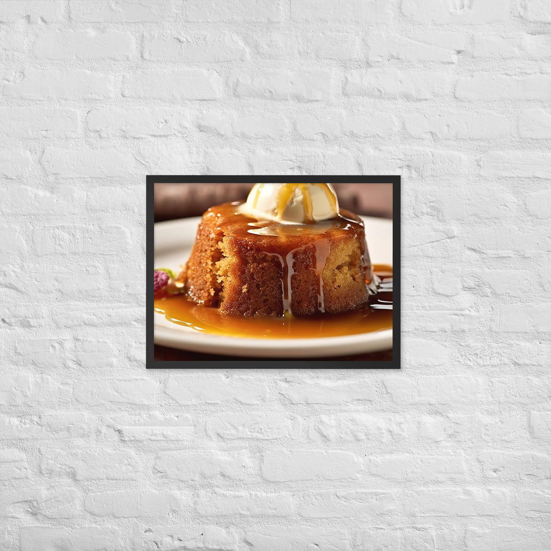 Malva Pudding Framed poster 🤤 from Yumify.AI