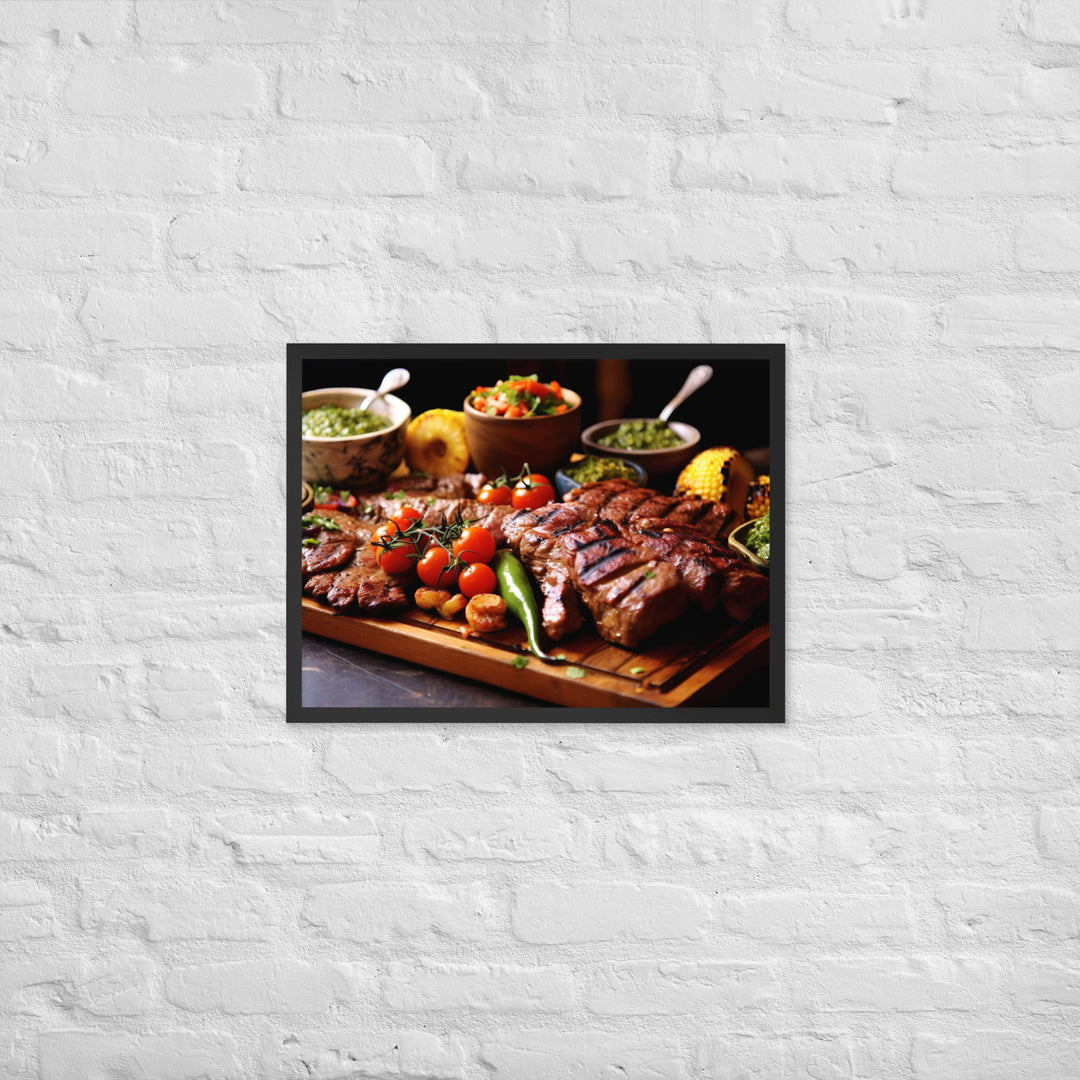 Braai Framed poster 🤤 from Yumify.AI