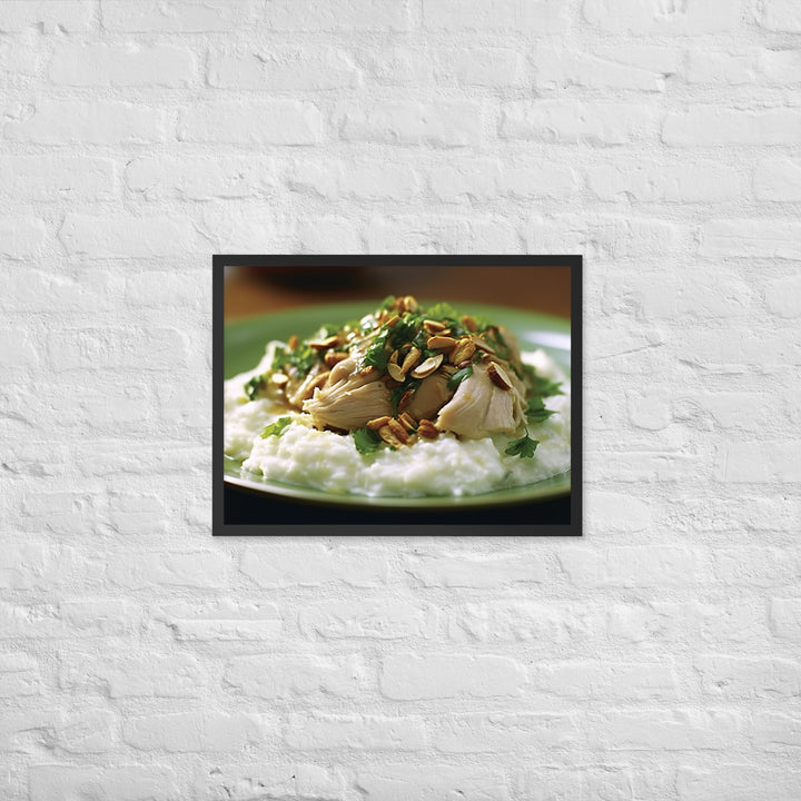 Mansaf Framed poster 🤤 from Yumify.AI