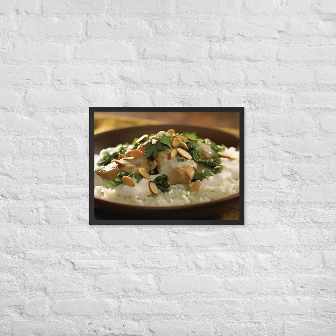 Mansaf Framed poster 🤤 from Yumify.AI