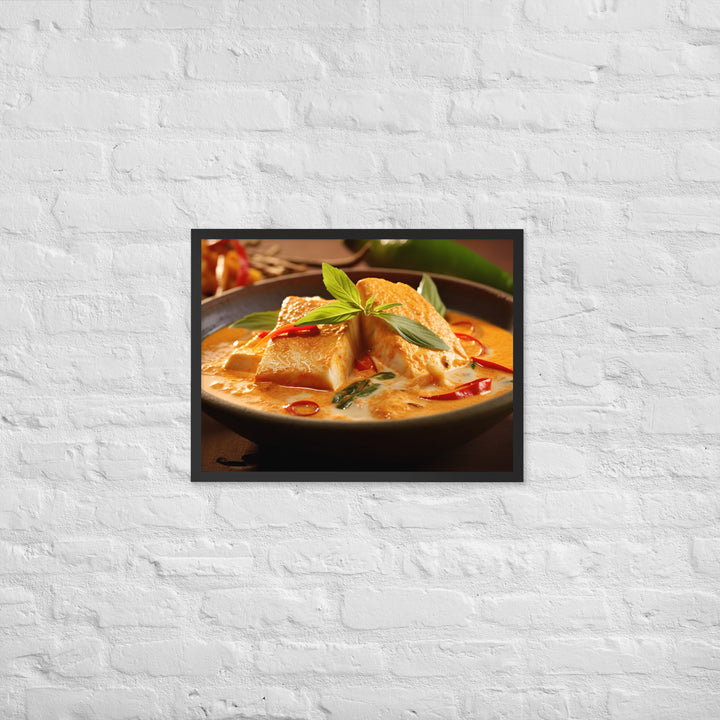 Fijian Fish Curry Framed poster 🤤 from Yumify.AI