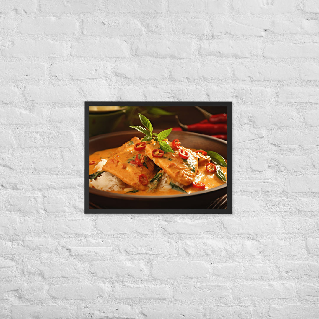 Fijian Fish Curry Framed poster 🤤 from Yumify.AI