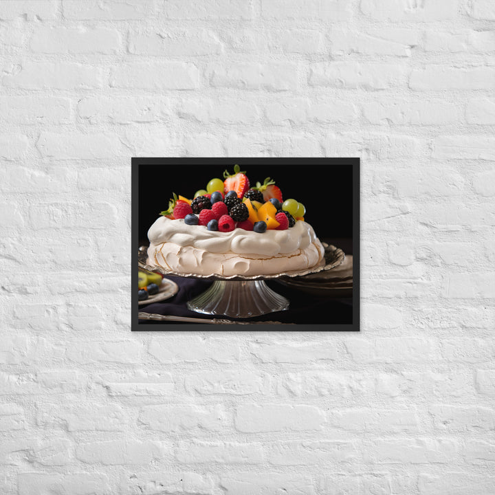 Pavlova Framed poster 🤤 from Yumify.AI