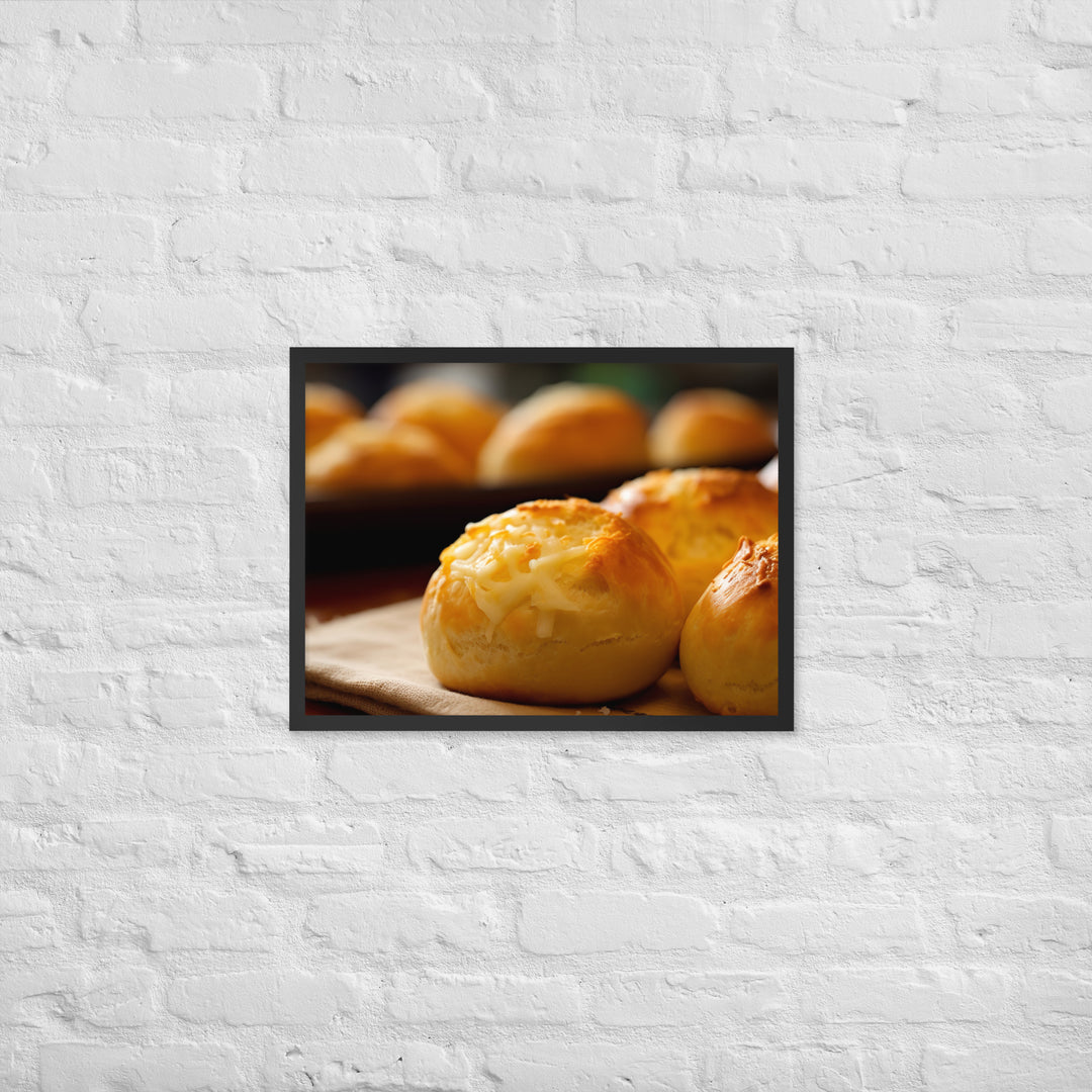 Po de Queijo Framed poster 🤤 from Yumify.AI