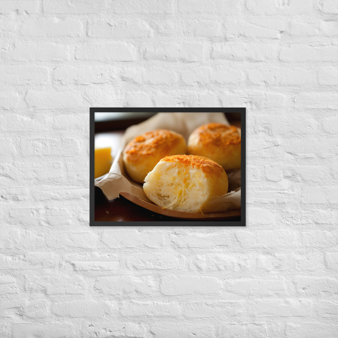 Po de Queijo Framed poster 🤤 from Yumify.AI