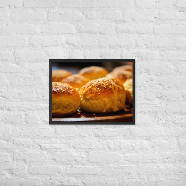 Po de Queijo Framed poster 🤤 from Yumify.AI