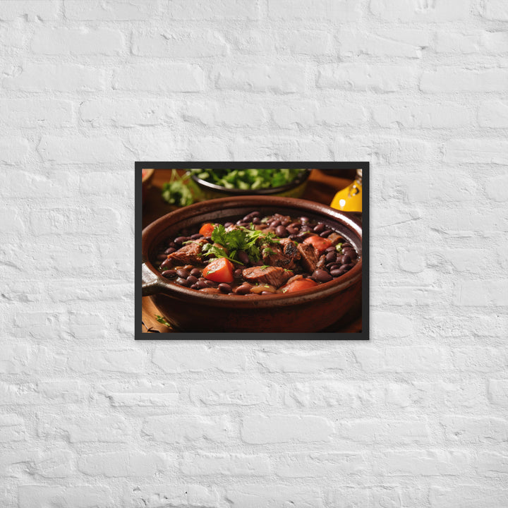 Feijoada Framed poster 🤤 from Yumify.AI