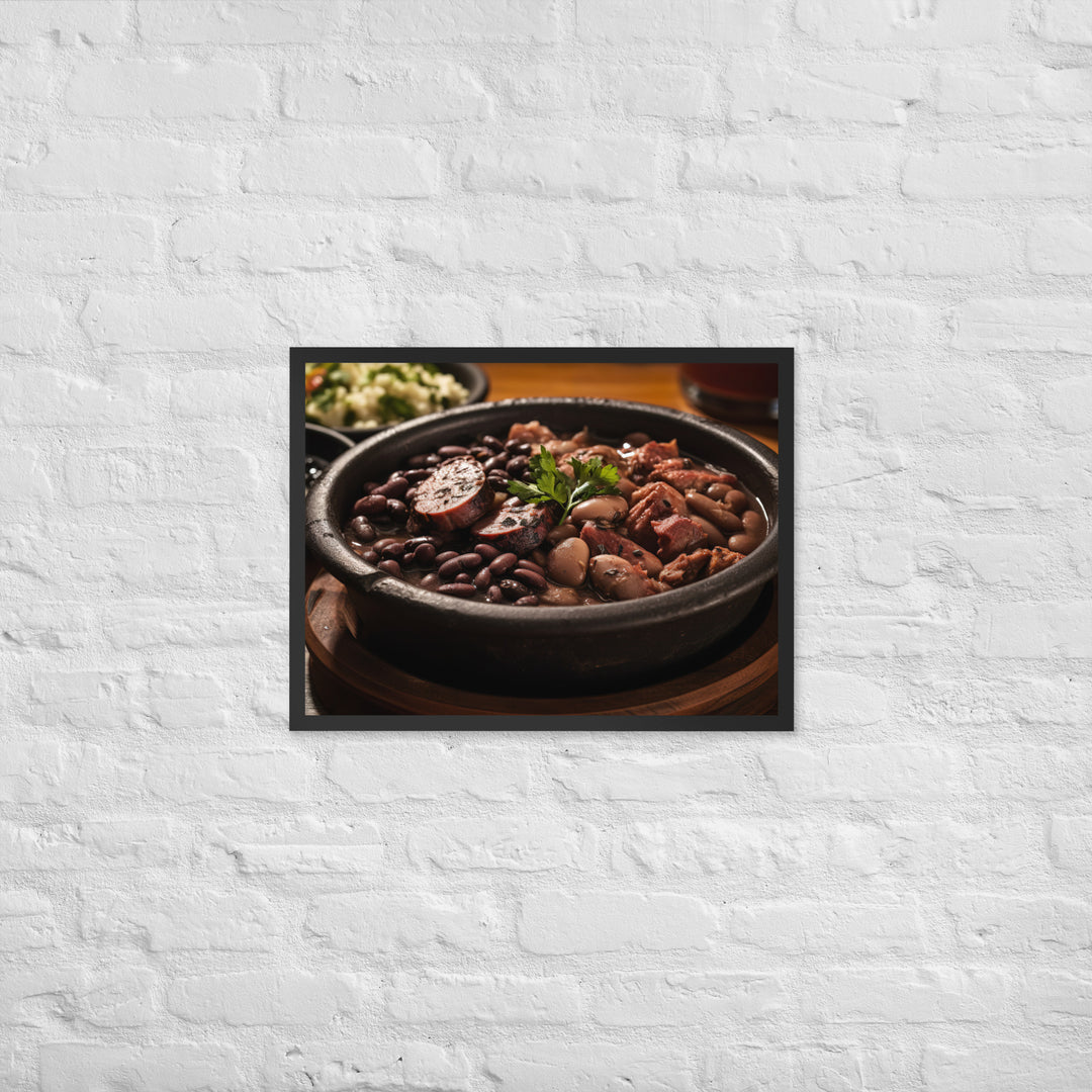 Feijoada Framed poster 🤤 from Yumify.AI