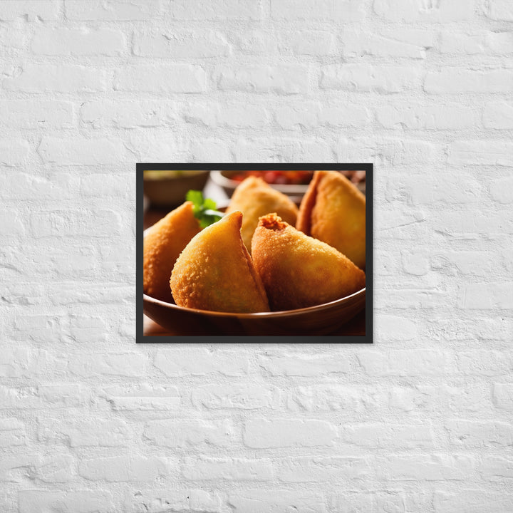 Coxinha Framed poster 🤤 from Yumify.AI