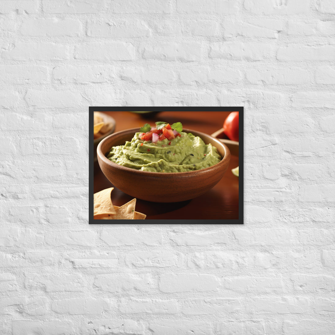 Guacamole Framed poster 🤤 from Yumify.AI