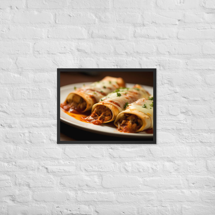 Enchiladas Framed poster 🤤 from Yumify.AI