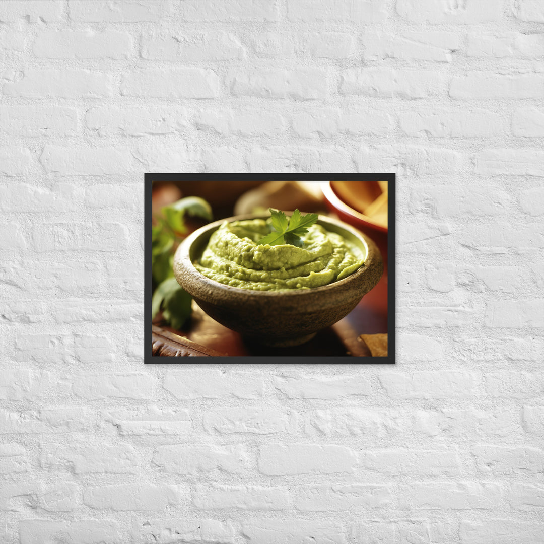 Guacamole Framed poster 🤤 from Yumify.AI