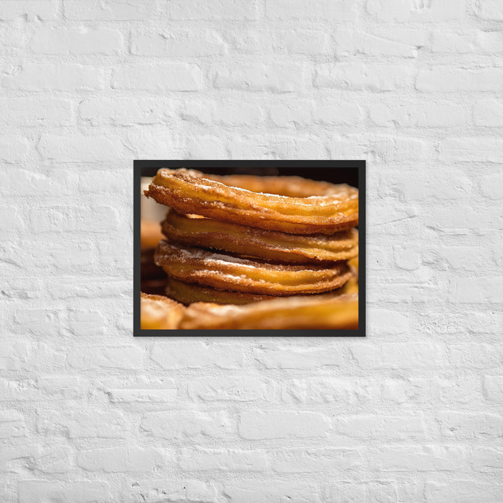 Churros Framed poster 🤤 from Yumify.AI