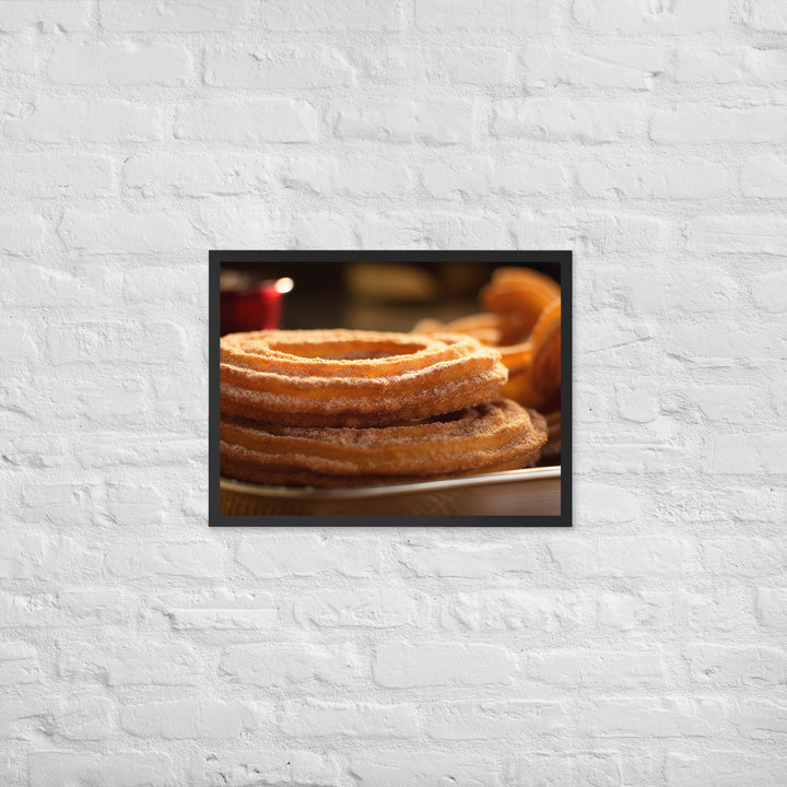 Churros Framed poster 🤤 from Yumify.AI