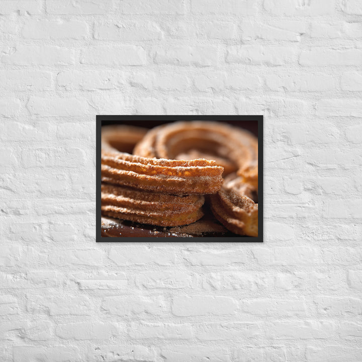 Churros Framed poster 🤤 from Yumify.AI