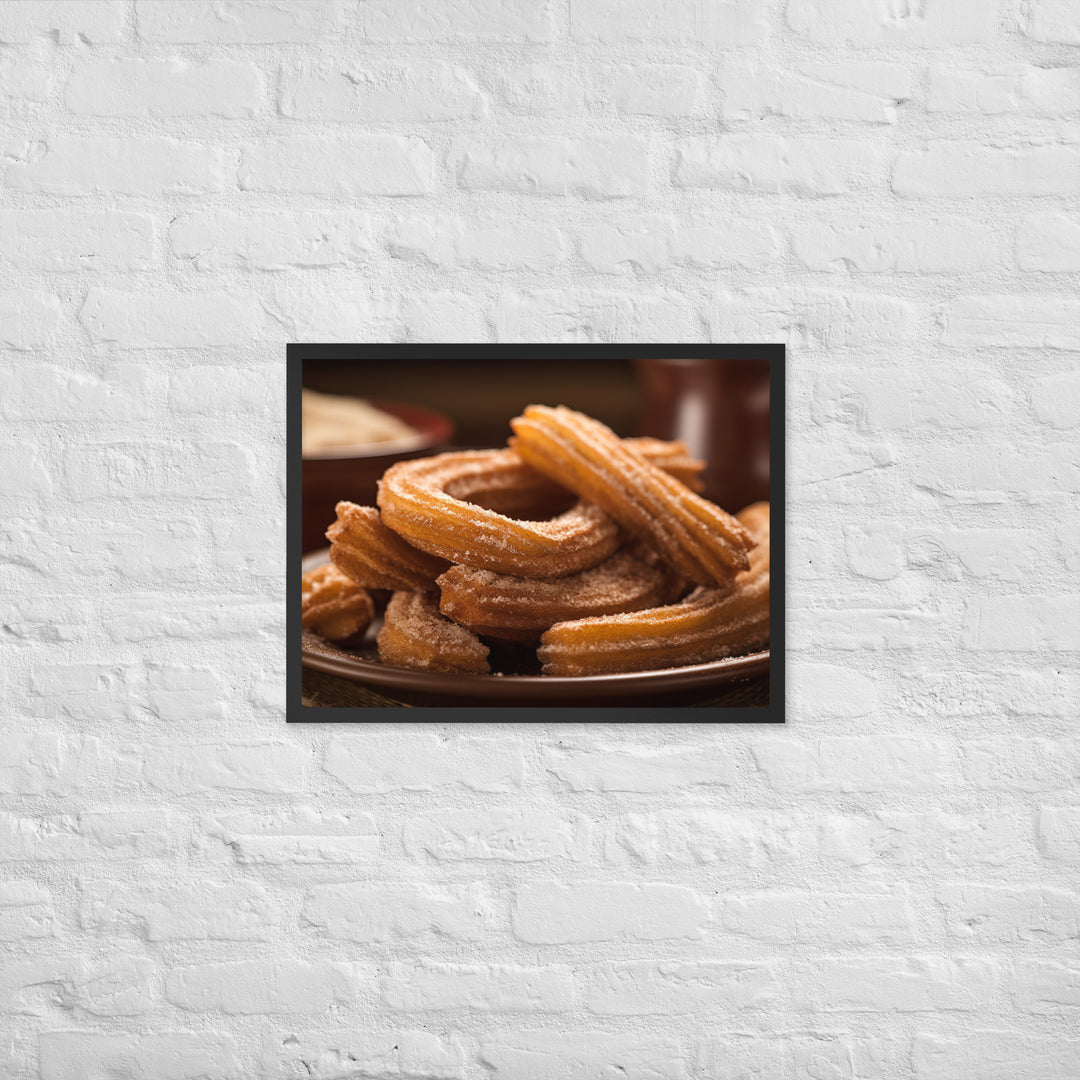 Churros Framed poster 🤤 from Yumify.AI