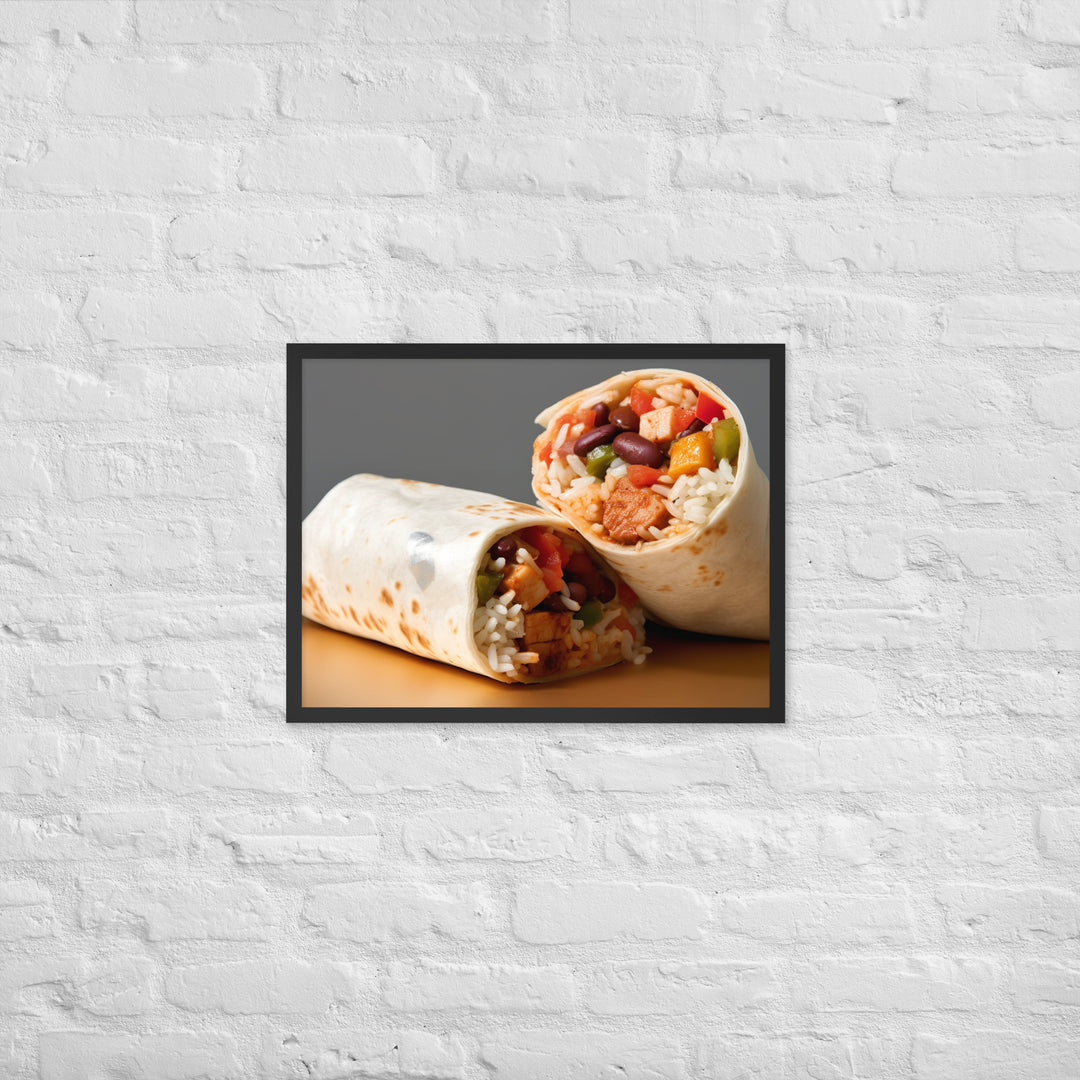 Burritos Framed poster 🤤 from Yumify.AI