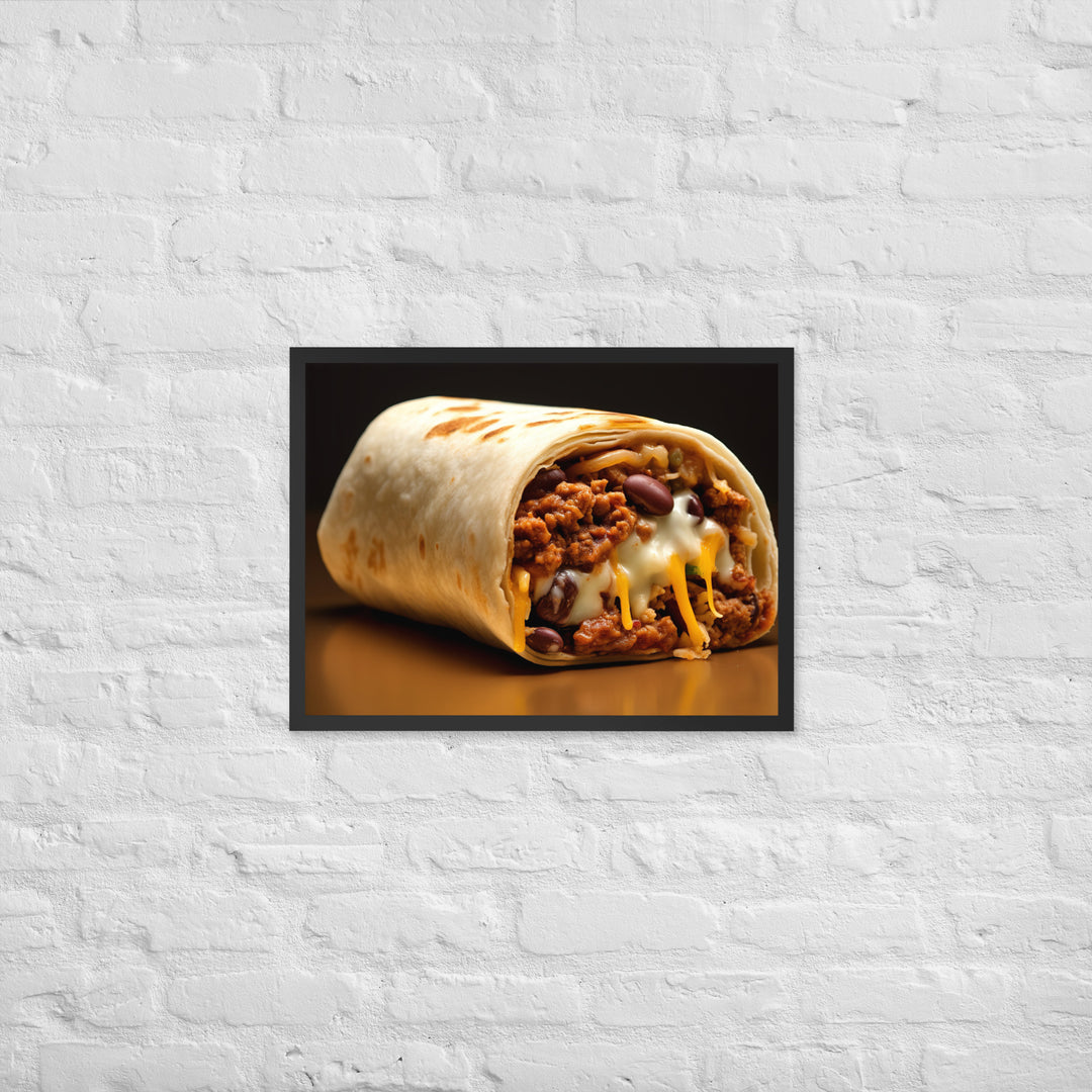 Burritos Framed poster 🤤 from Yumify.AI