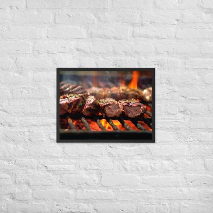 Asado Framed poster 🤤 from Yumify.AI