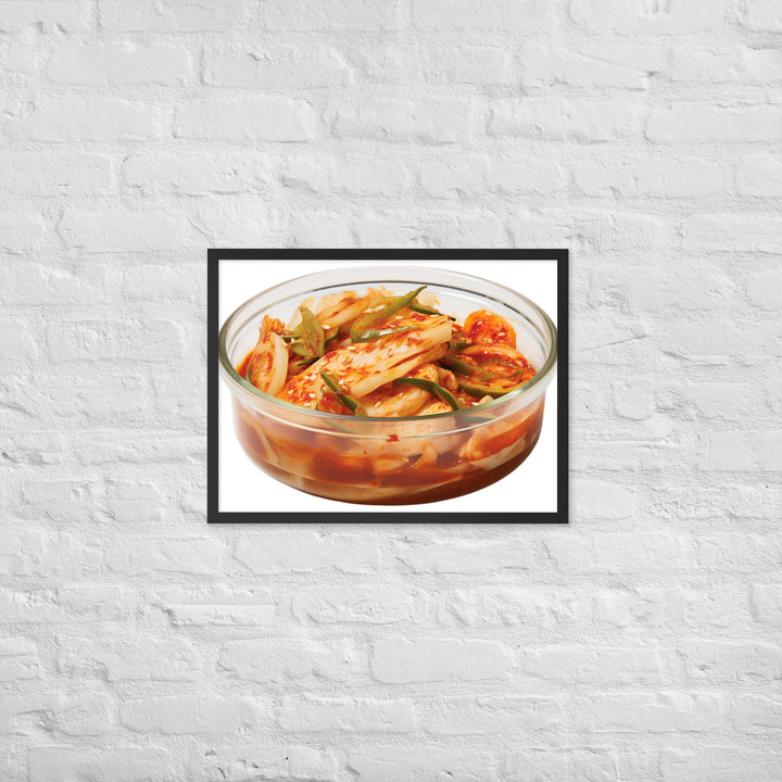 Spicy Traditional Kimchi Framed poster 🤤 from Yumify.AI